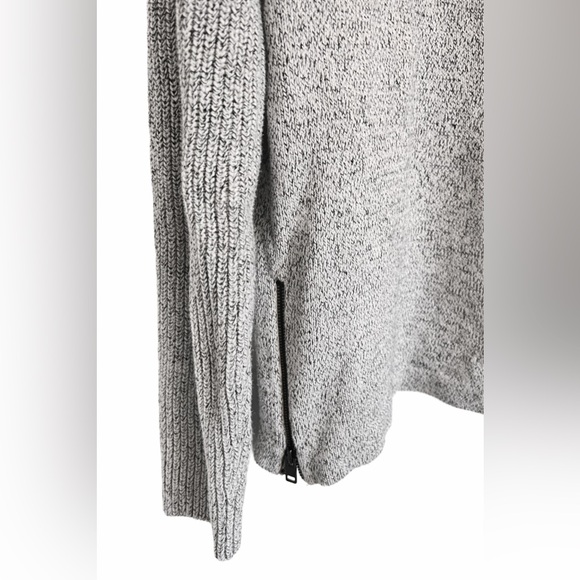 Express Gray Marled Cowl Neck Sweater Men’s Medium - Picture 4 of 5